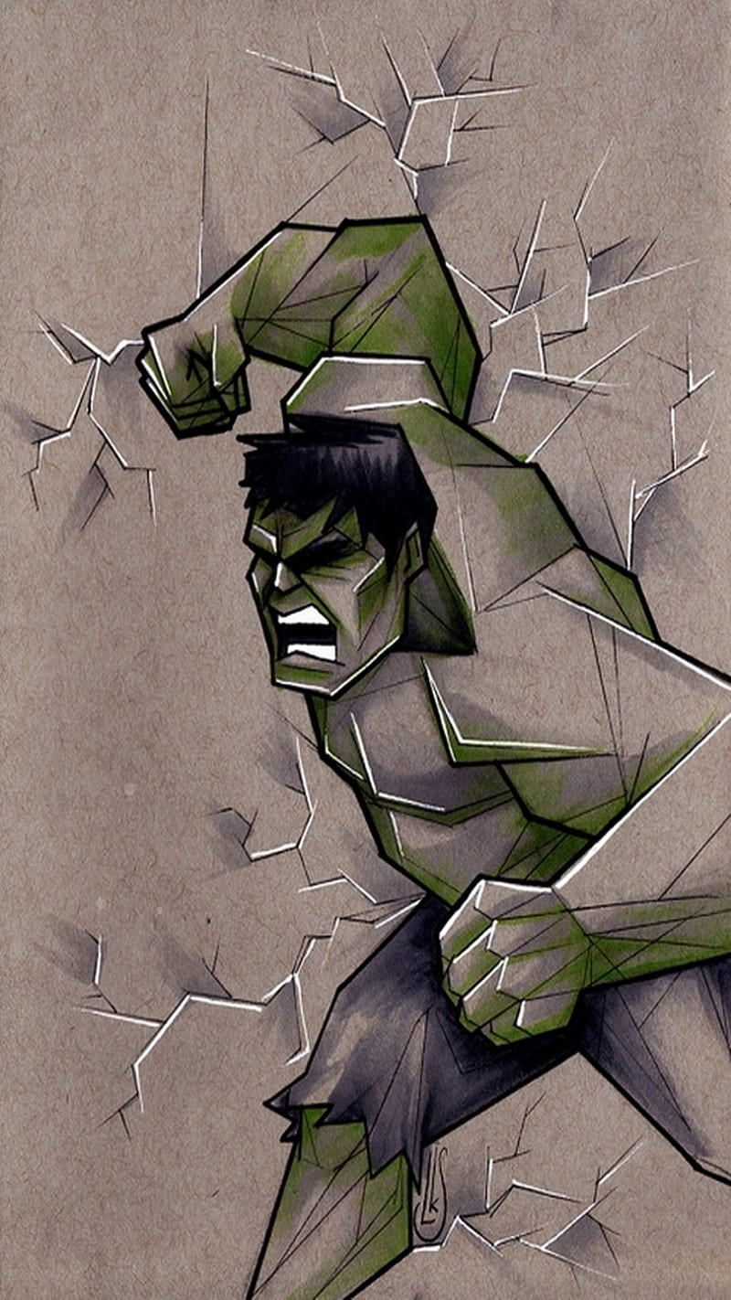 Hulk Smash, character, entertainment, hulk, smash, HD phone wallpaper