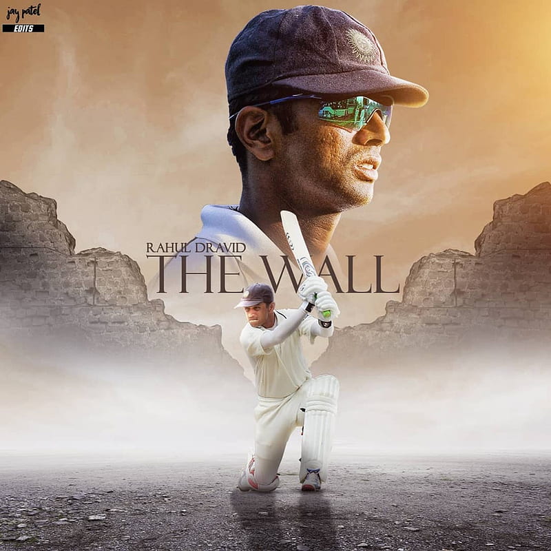 Rahul Dravid, the wall, HD phone wallpaper