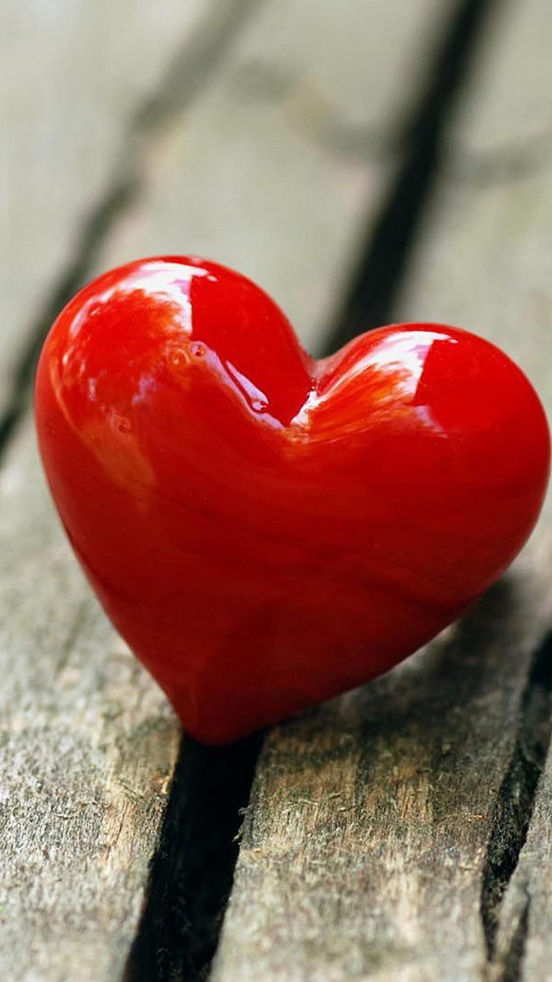 Love Heart , romance, love, red, HD phone wallpaper
