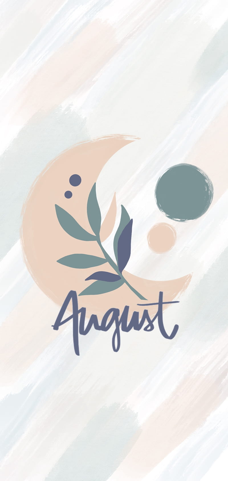 August, minimalist, art, boho, minimalist art, summer, HD phone wallpaper |  Peakpx