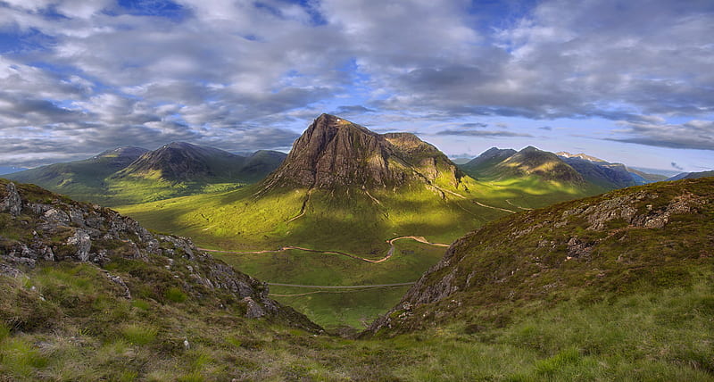 Scottish Highland Landscape, Scotland, Landscape graphy, Scottish Highlands, Glens, HD wallpaper