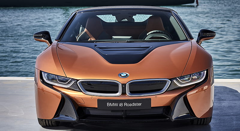 2019 BMW i8 Roadster (Color: E-Copper) - Front , car, HD wallpaper