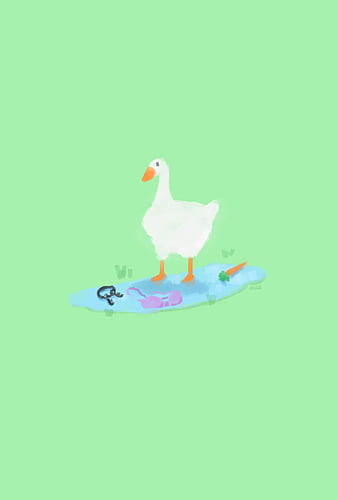 Untitled Goose Game Digital Art by Baity Rose - Pixels