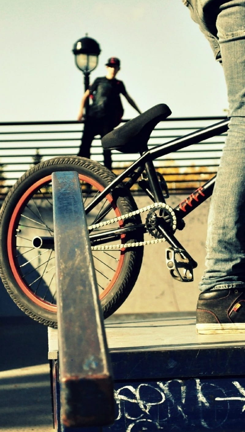 BMX, bicycle, bike, HD phone wallpaper