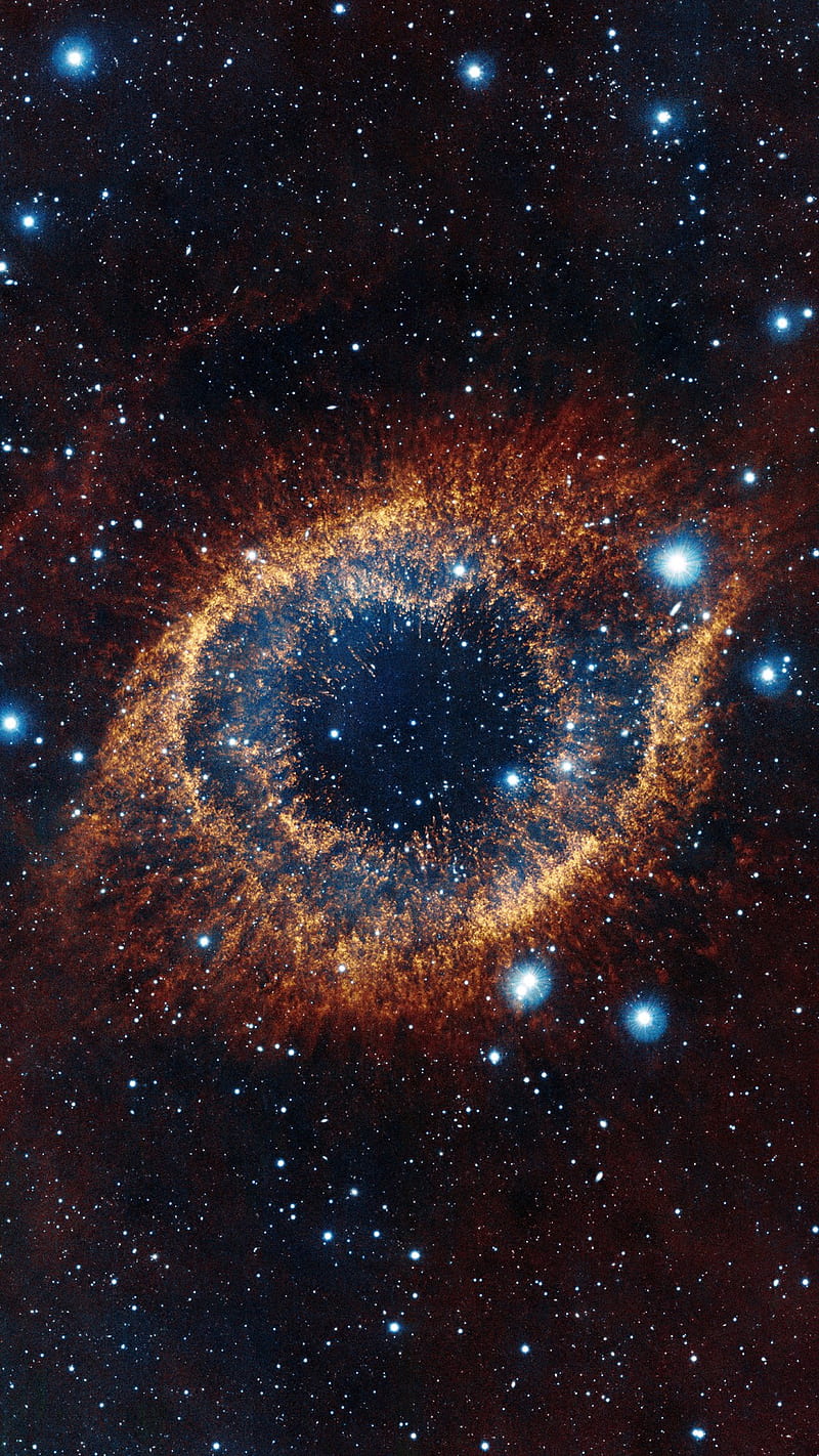 Helix Nebula, space, universe, science, digital universe, HD phone wallpaper