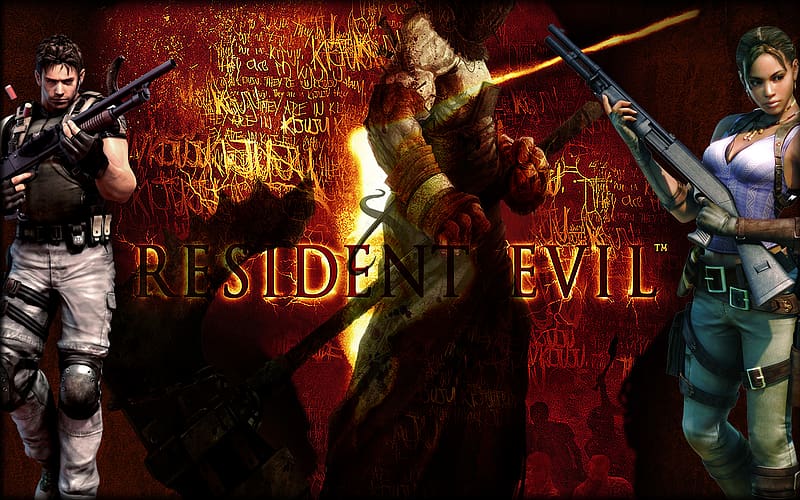 Wallpaper : Resident Evil, comics, Chris Redfield, Resident Evil 5, Sheva  Alomar, screenshot, 1920x1080 px, fiction 1920x1080 - - 549716 - HD  Wallpapers - WallHere