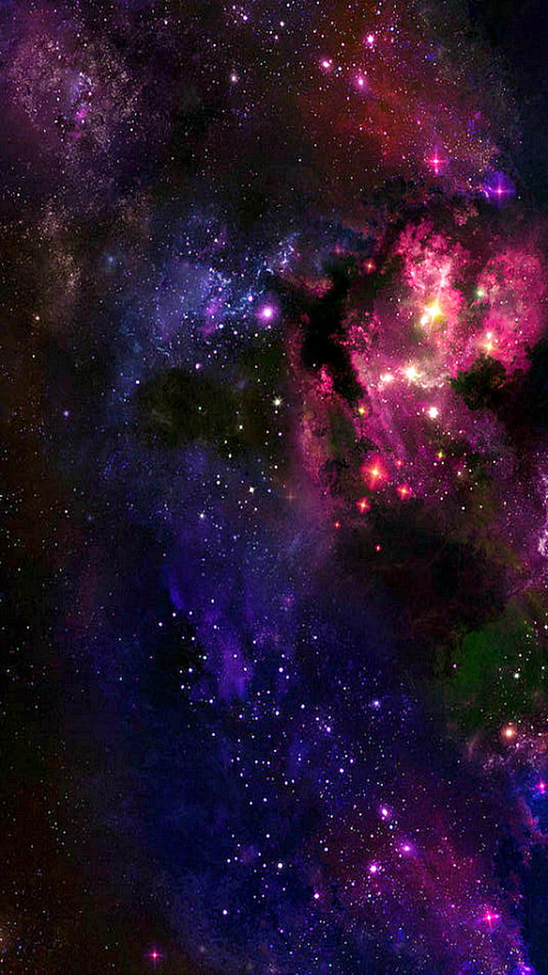 Deep Space Nebula, deep, galaxy, nebula, space, stars, HD phone wallpaper