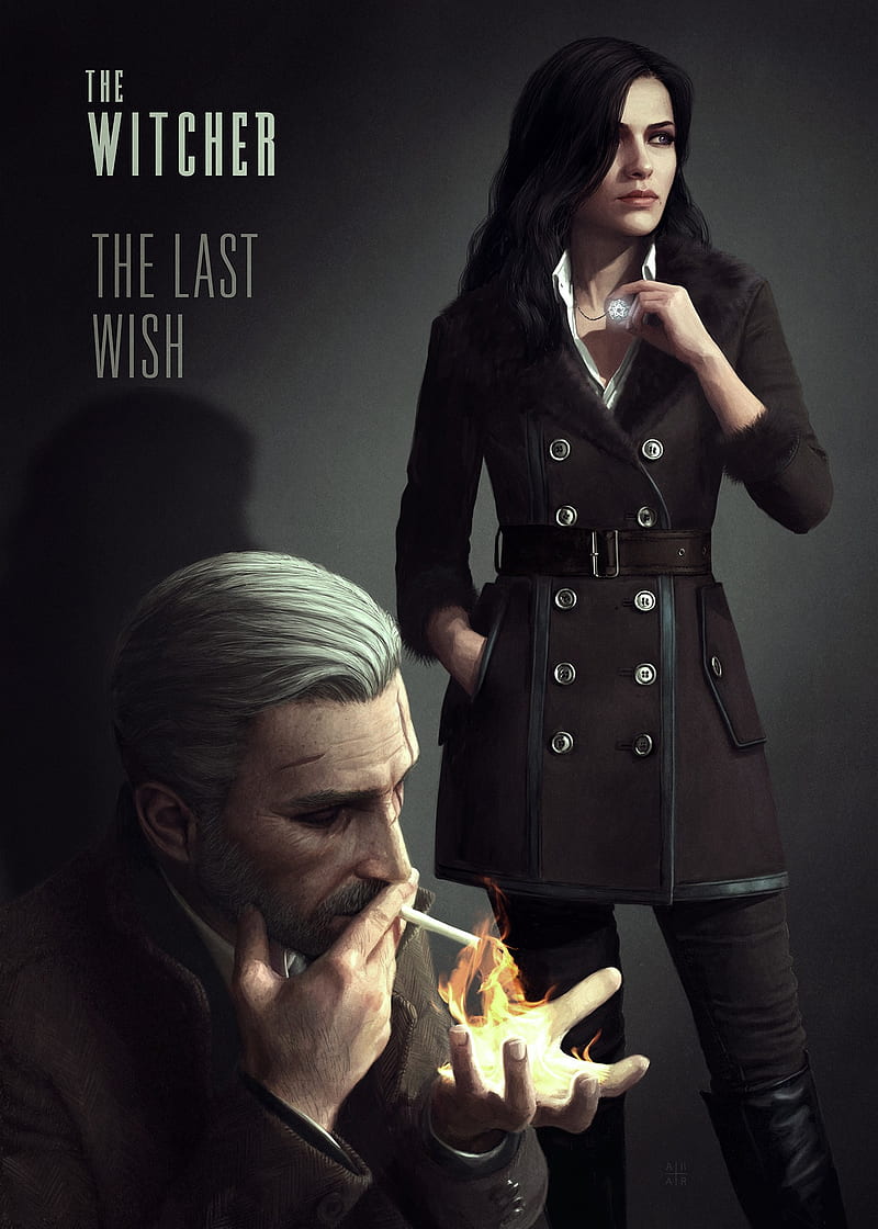 trench coat, The Witcher, Yennefer of Vengerberg, HD phone wallpaper