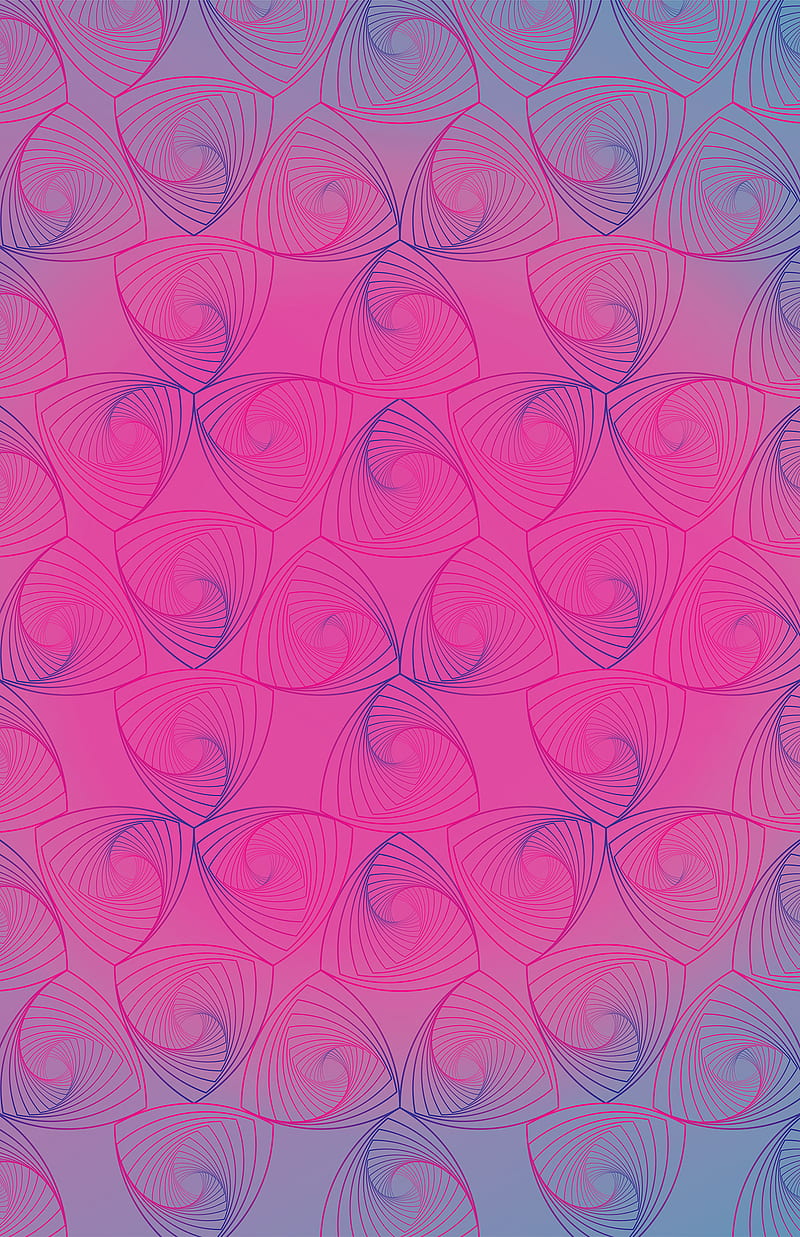 pattern, rotation, gradient, texture, pink, HD phone wallpaper