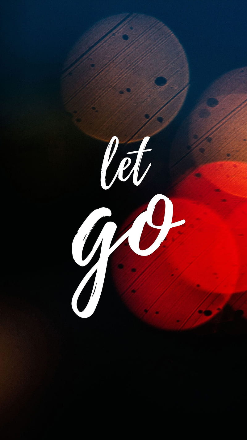 Let Go , , YUGA, abstract, abstract , buddha, buddhist.buddhist quotes, dark, god, gradient, let go, material, quote, quotes, red, solid, spiritual, text, typography, word art, HD phone wallpaper