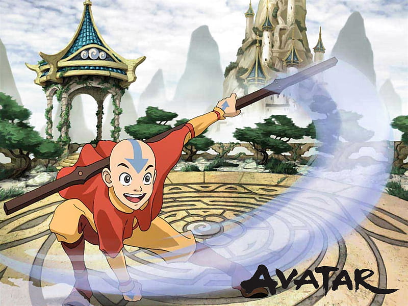 Aang, cool, avatar, anime, HD wallpaper