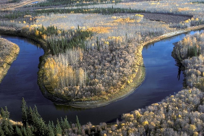 Aerial-View-of-Beaver-Creek, cool, aerial-view, beaver-creek, HD wallpaper