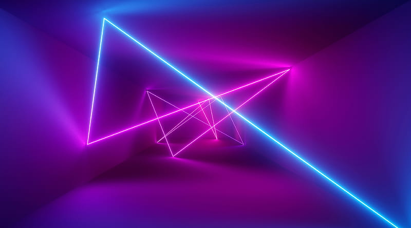 Laser Beams Ultra, Artistic, Abstract, Purple, background, beams, laser, HD wallpaper