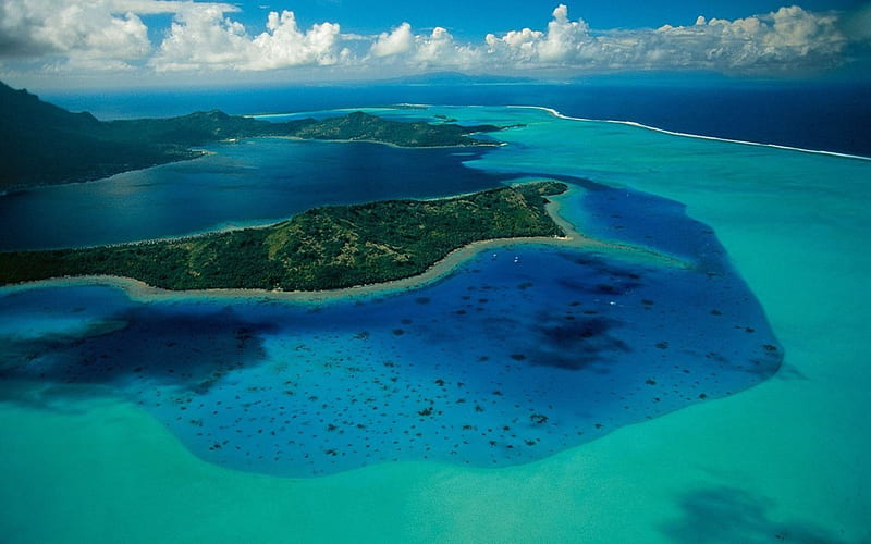 Bora Bora, french Polynesia, nature, Bora Bora, French Polynesia, beaches, HD wallpaper
