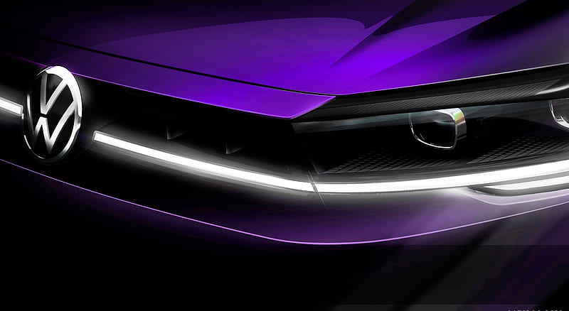 2022 Volkswagen Polo - Design Sketch , car, HD wallpaper