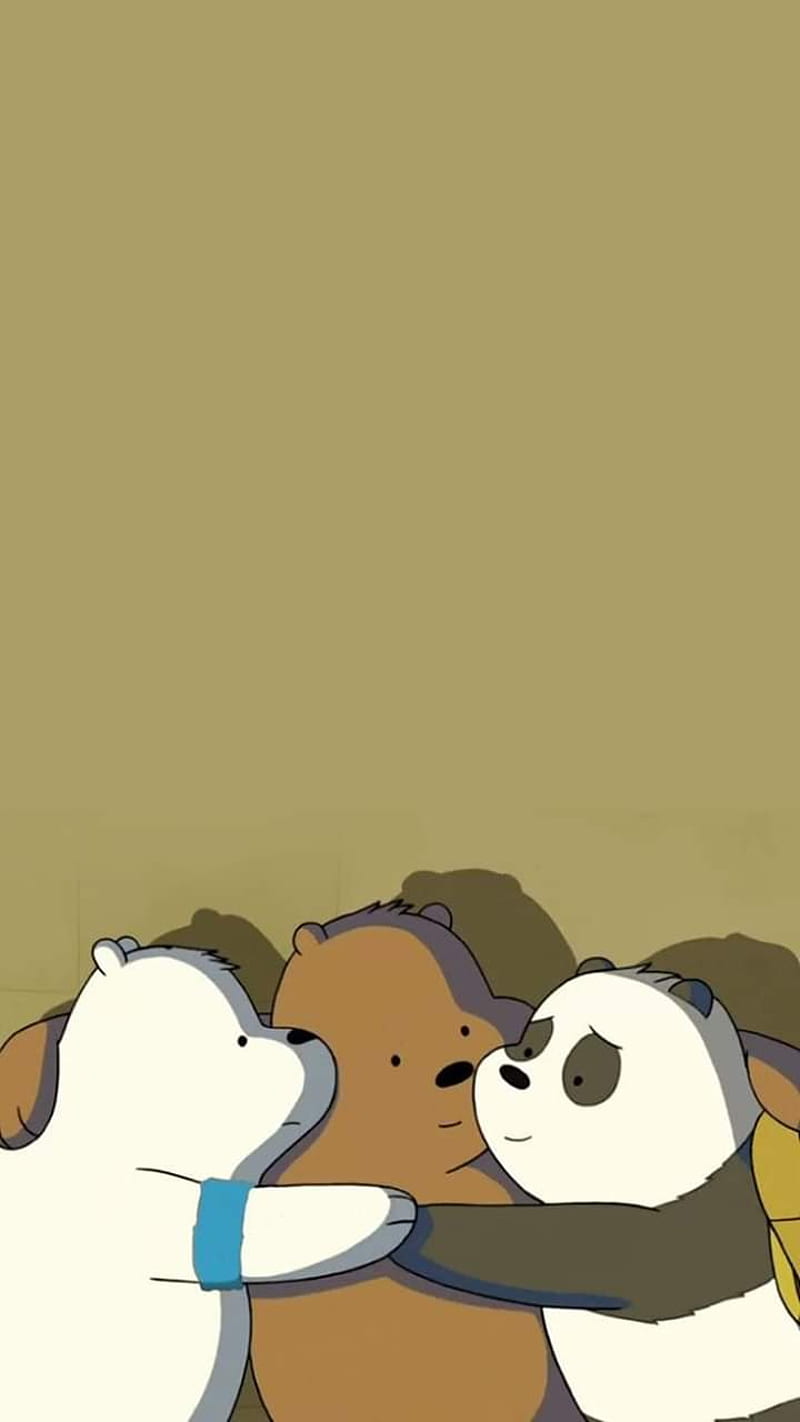 We Bare Bears, cartoon, polar, HD phone wallpaper