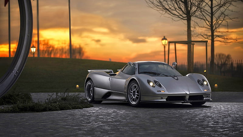 2001 Pagani Zonda C12 S, C12-S, Coupe, V12, car, HD wallpaper