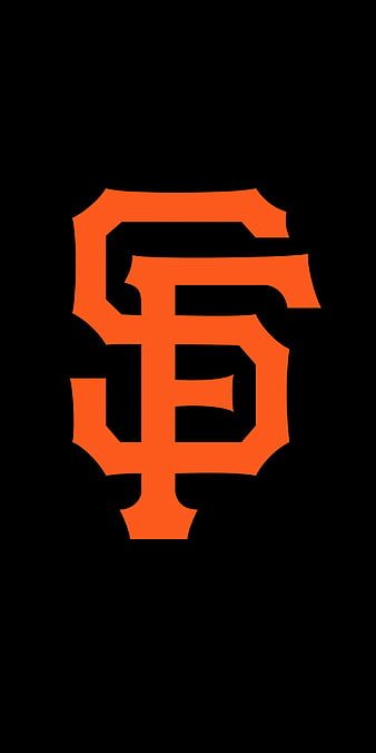 San Francisco Giants (Black): Logo Pattern - MLB Peel & Stick Wallpaper 24” x 16’ 33 SF