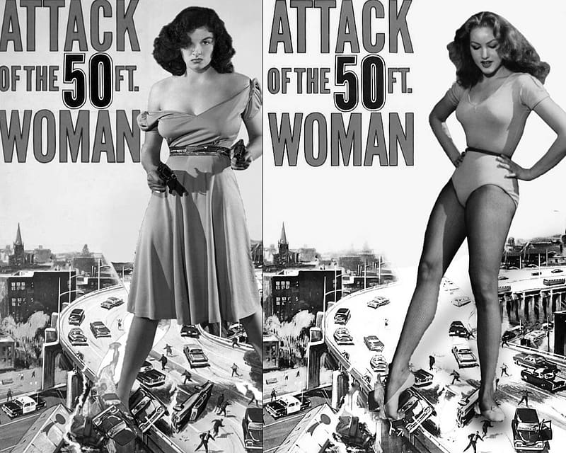 Jane Russell and Julie Newmar, Icons, Julie Newmar, Jane Russell, Giantess, HD wallpaper
