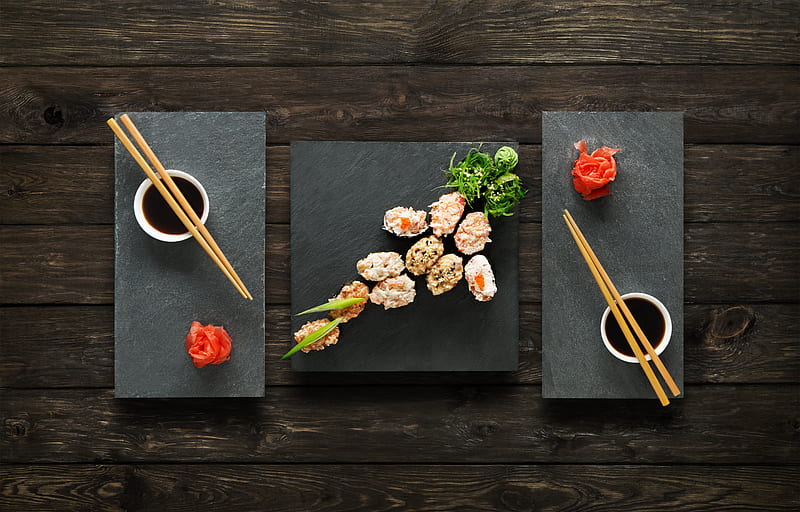 Food, Sushi, Chopsticks, Seafood, Still Life, HD wallpaper
