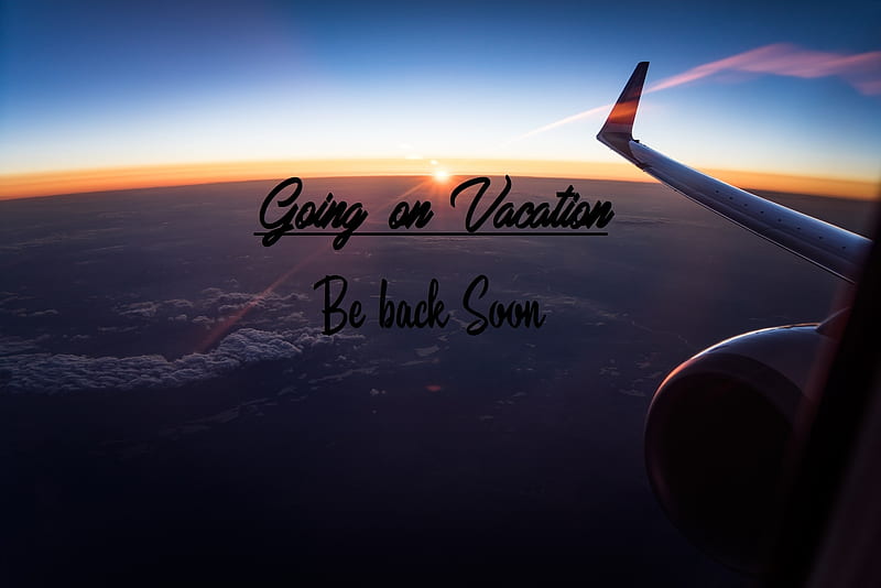 Going on Vacation, vacation, plane, travel, HD wallpaper