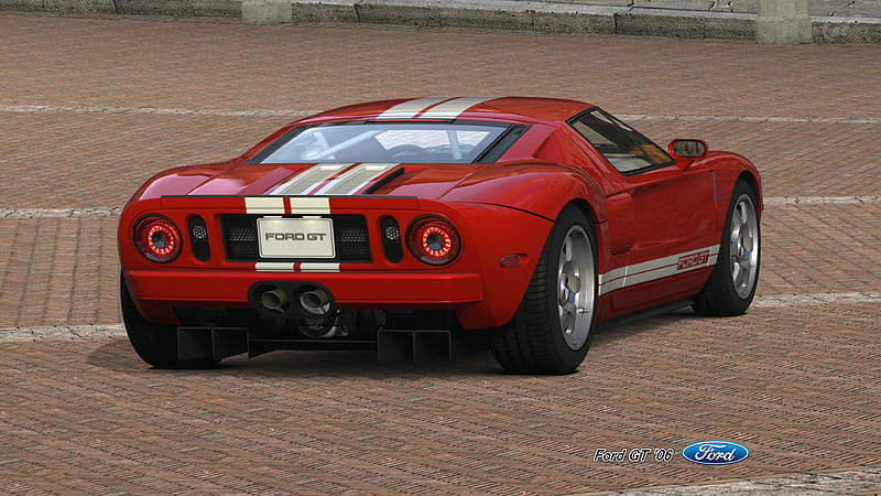 Video games cars Ford GT Gran Turismo 5 PS3 wallpaper, 1920x1080, 65402