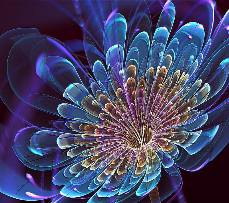 3d Flower, desenho, macro, HD wallpaper | Peakpx