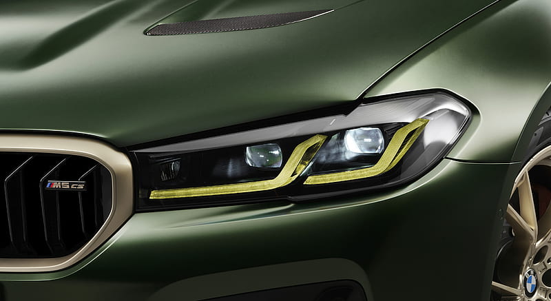 2022 BMW M5 CS - Headlight , car, HD wallpaper