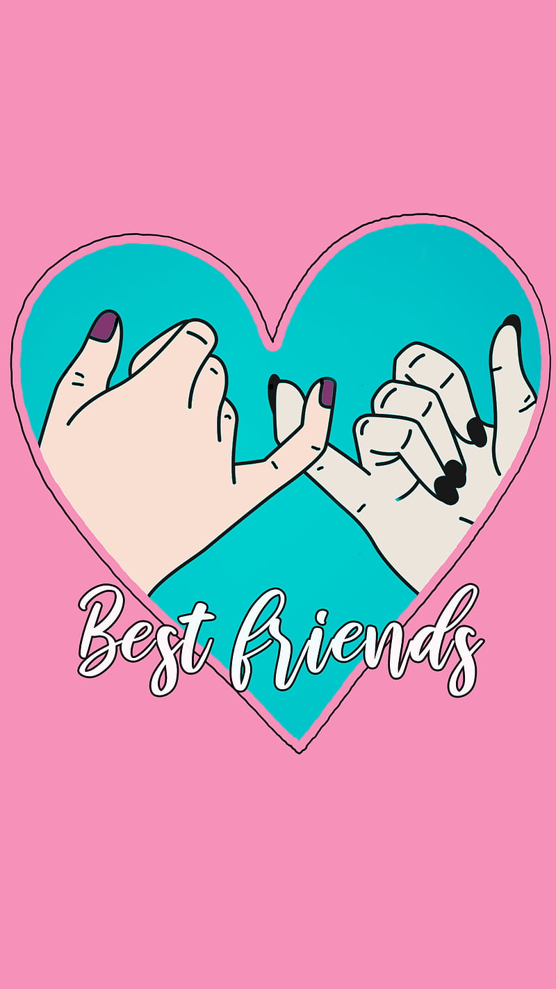 Best friends forever, Bff, amigas, best friend, bestie, black ...