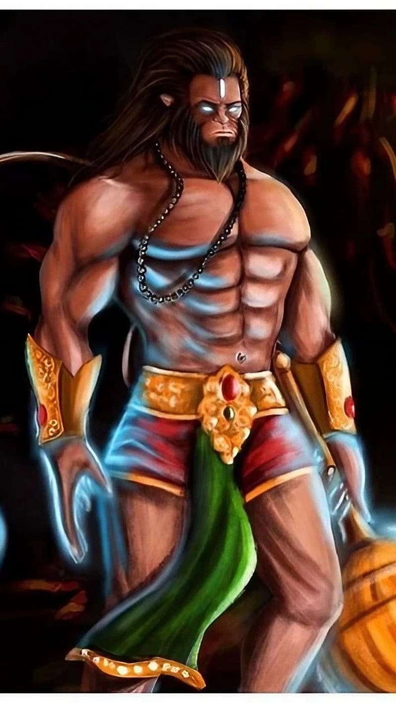 hanuman ji bodybuilder wallpaper | Hanuman images