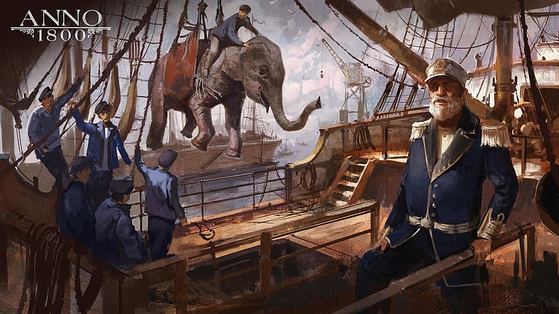 Video Game, Anno 1800, HD wallpaper