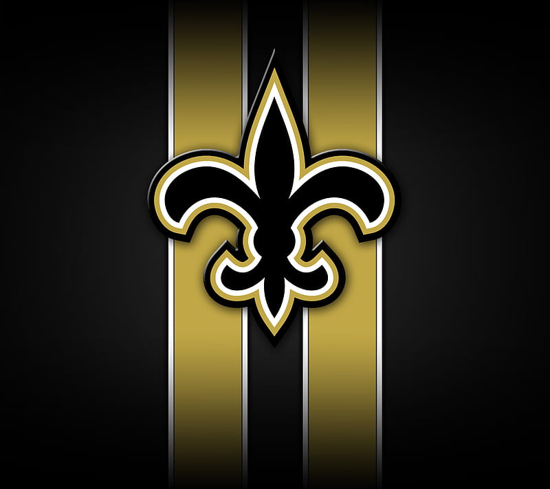 New Orleans Saints, football, logo, nfl, HD wallpaper