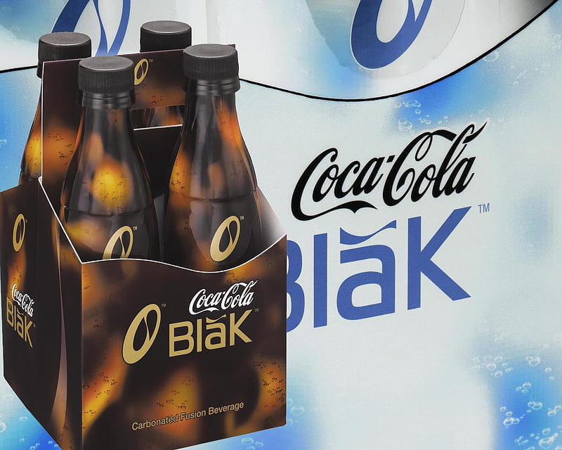 Coca Cola Blak, food, soft drink, drink, coca cola, comestible, refreshment, HD wallpaper
