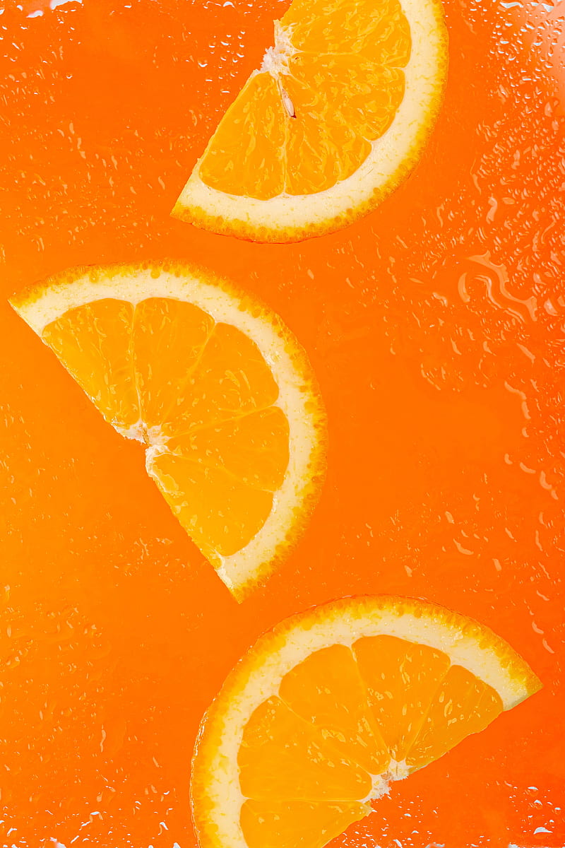 Free Vector  Hand drawn orange fruit pattern design