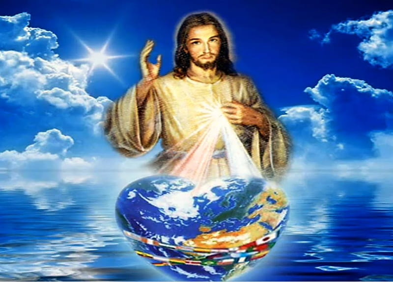 Jesus Divine Mercy I trust in you Religion Religious Catholic Christmas  Gift Wallpaper by ArtShopPoland | Society6