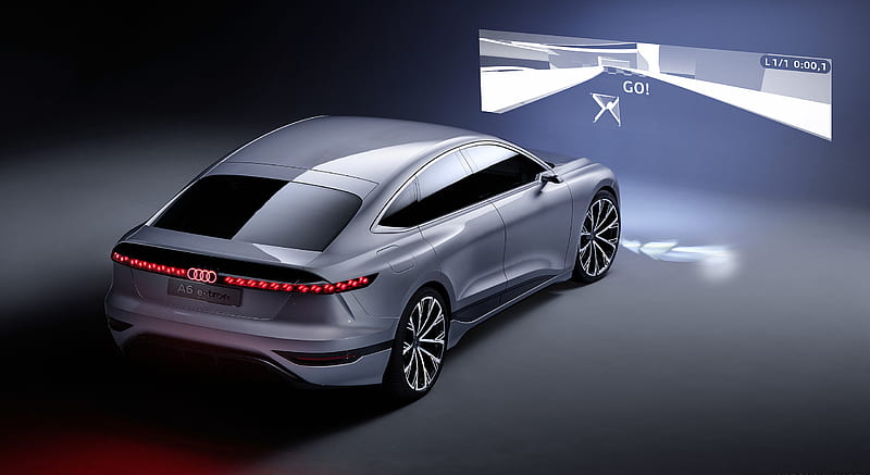 2021 Audi A6 e-tron Concept (Color: Helio Silver) , car, HD wallpaper
