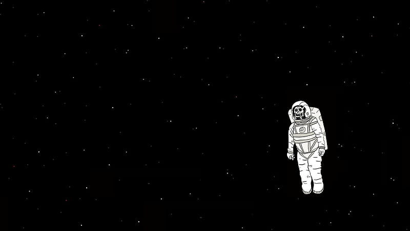 Astronaut, stars, zombie, Space, HD wallpaper | Peakpx