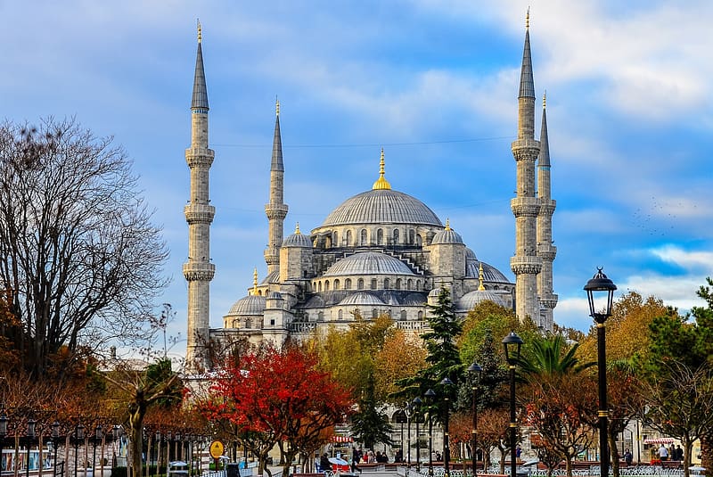 Turkey, Mosque, Istanbul, Religious, Sultan Ahmed Mosque, Mosques, HD