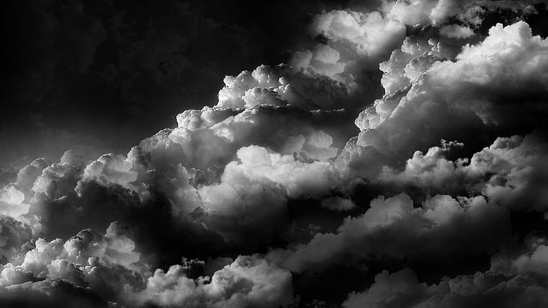 Black Clouds Aesthetic, Dark Clouds, HD wallpaper