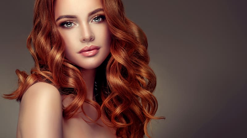 Redhead, Portrait, Hair, Model, Women, Curl, HD wallpaper | Peakpx