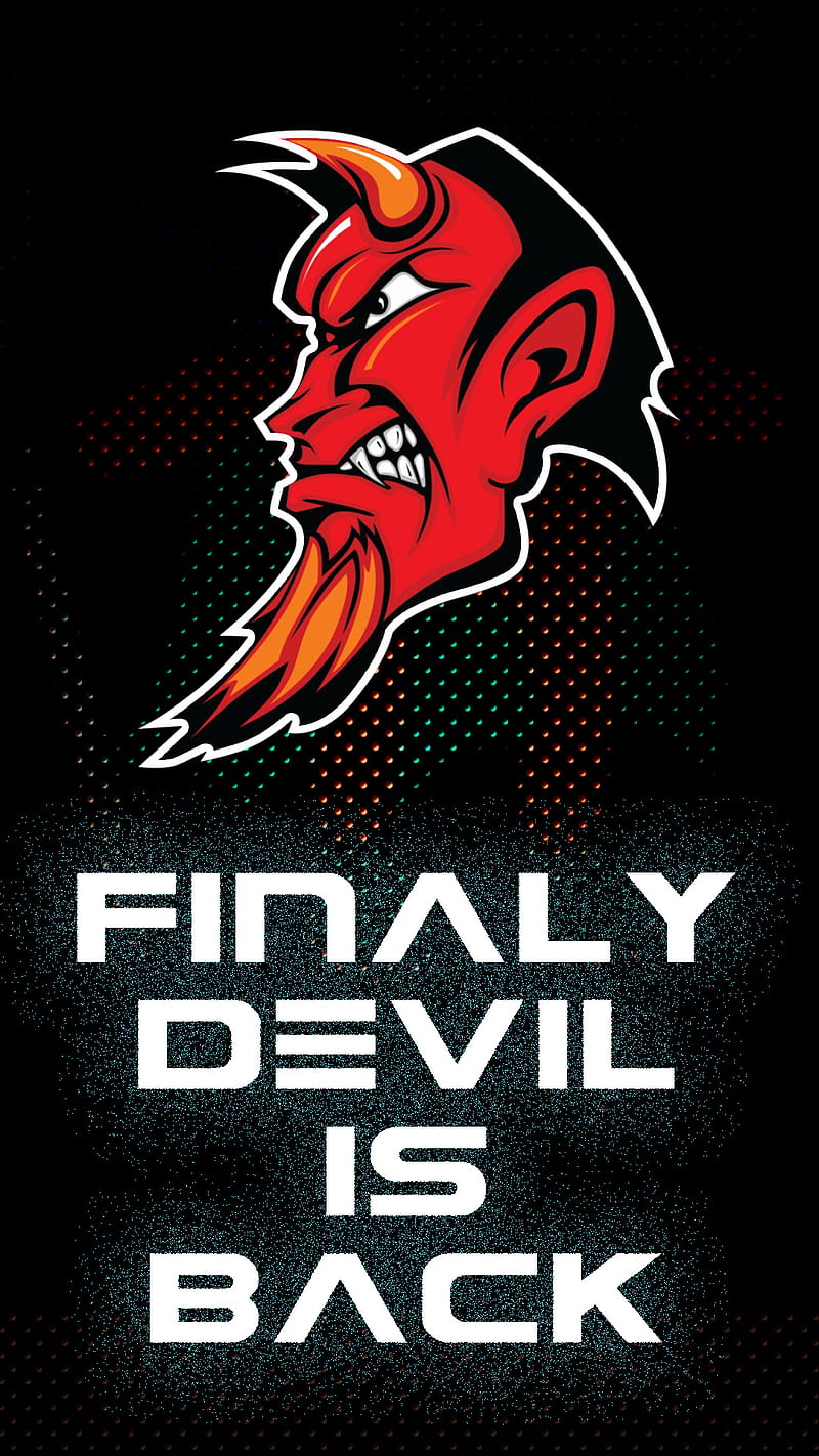 DEVIL WALPAPER, devil, graphic design, happy, love, mobile, design, HD phone wallpaper