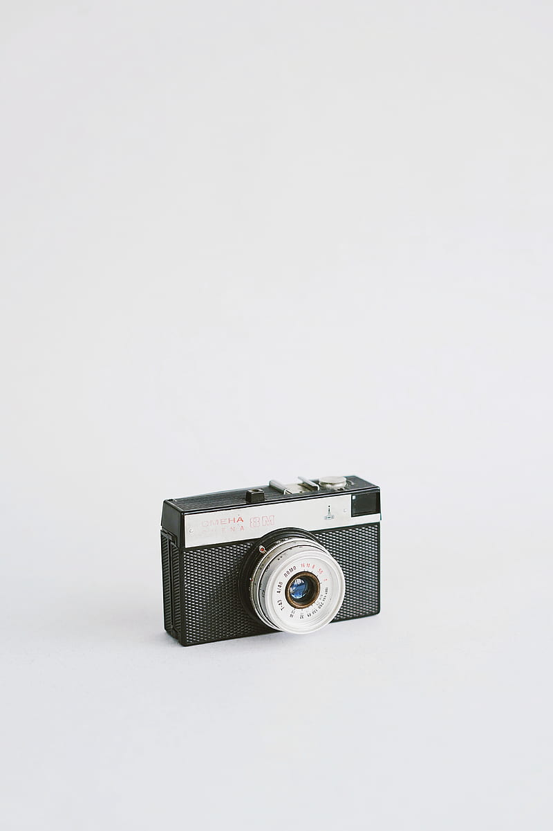 black and gray film camera, HD phone wallpaper
