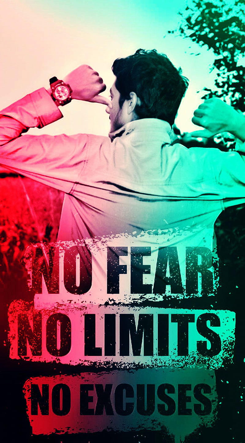 No Fear, fearless, without limits, HD phone wallpaper