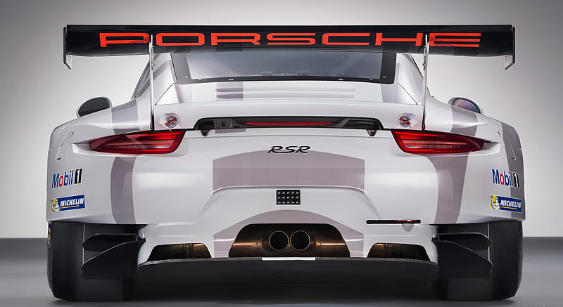 2014 Porsche 911 RSR (Type 991) - Rear , car, HD wallpaper