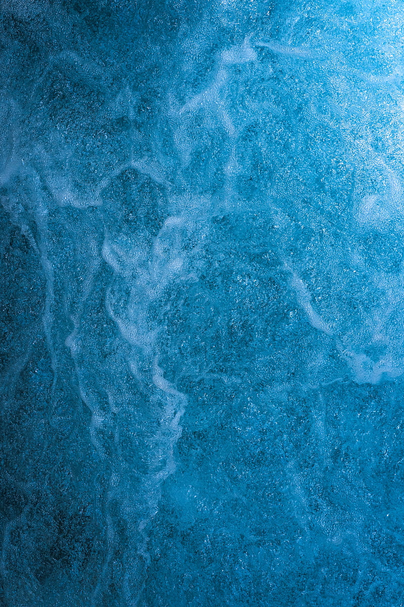 water, waves, texture, blue, liquid, HD phone wallpaper