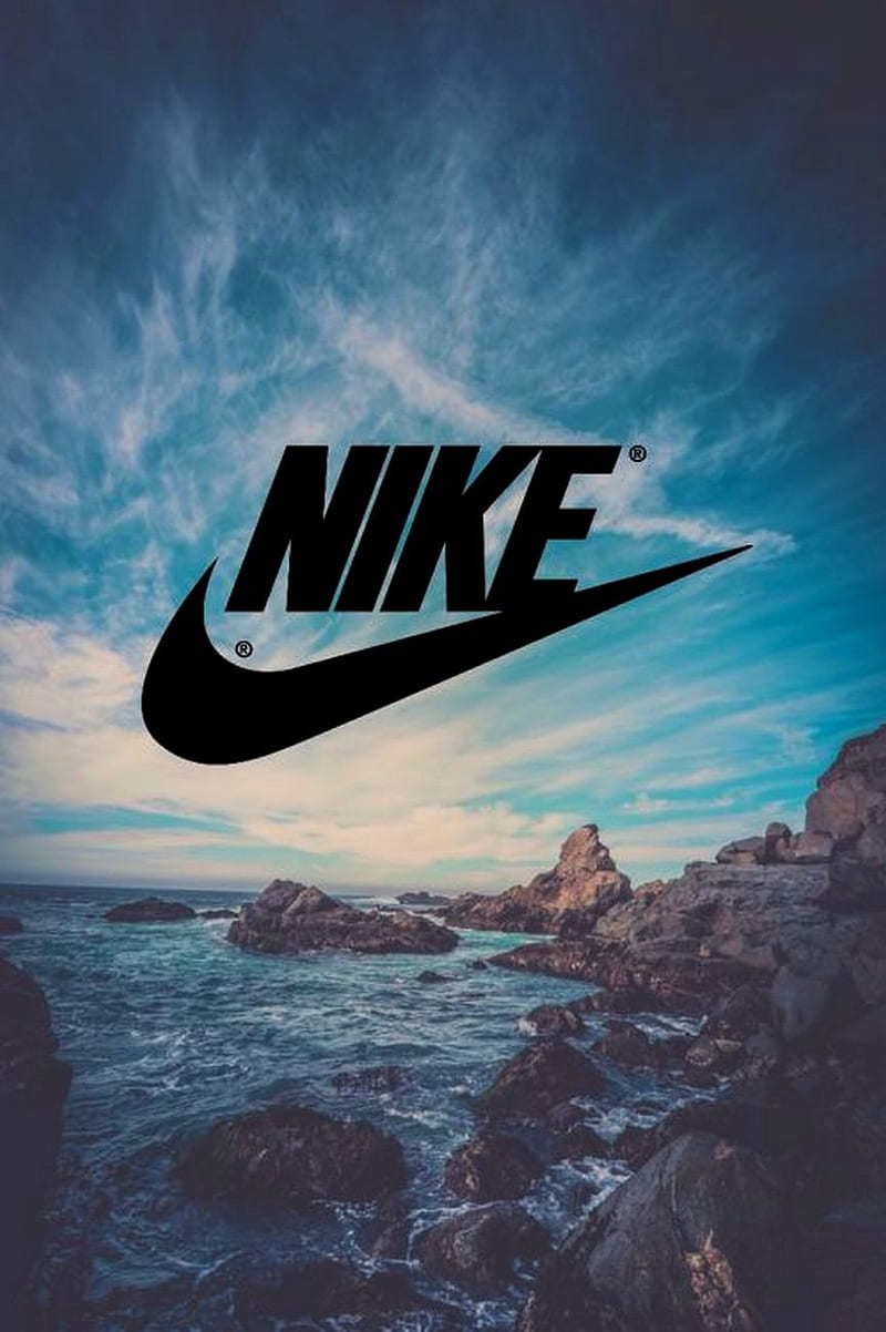 Nike Logo, air, background, best, cool, logo, logos, nice, HD phone wallpaper