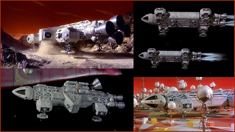 Space:1999 Eagle Transporter, Eagle Transporter, Eagle Spaceship, Space1999, Eagle, spaceship, HD wallpaper