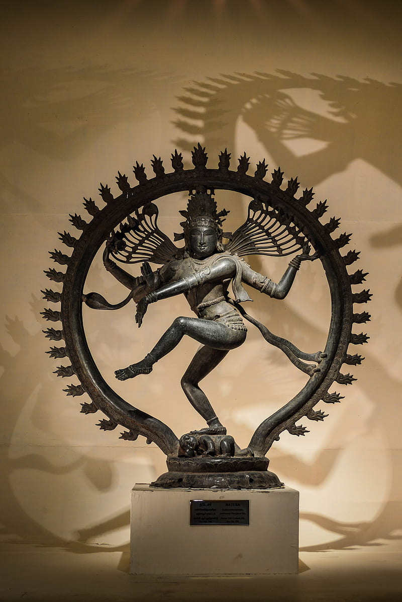 Nataraja, india, pugalenthi, sculpture, statue, tamil, HD phone wallpaper