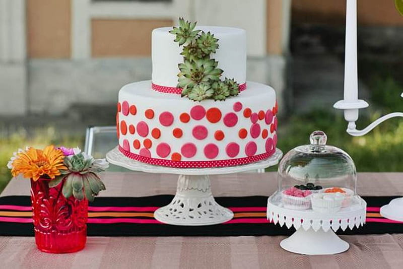 Sweet Dessert, food, wedding bride, flowers, cakes, dessert, sweet, HD wallpaper
