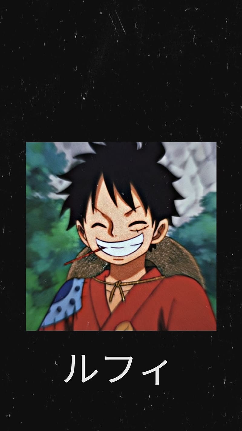 Luffy Smile, anime luffy smile, anime, smile, HD phone wallpaper